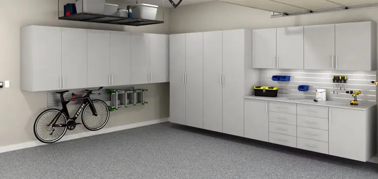 Garage wall storage system