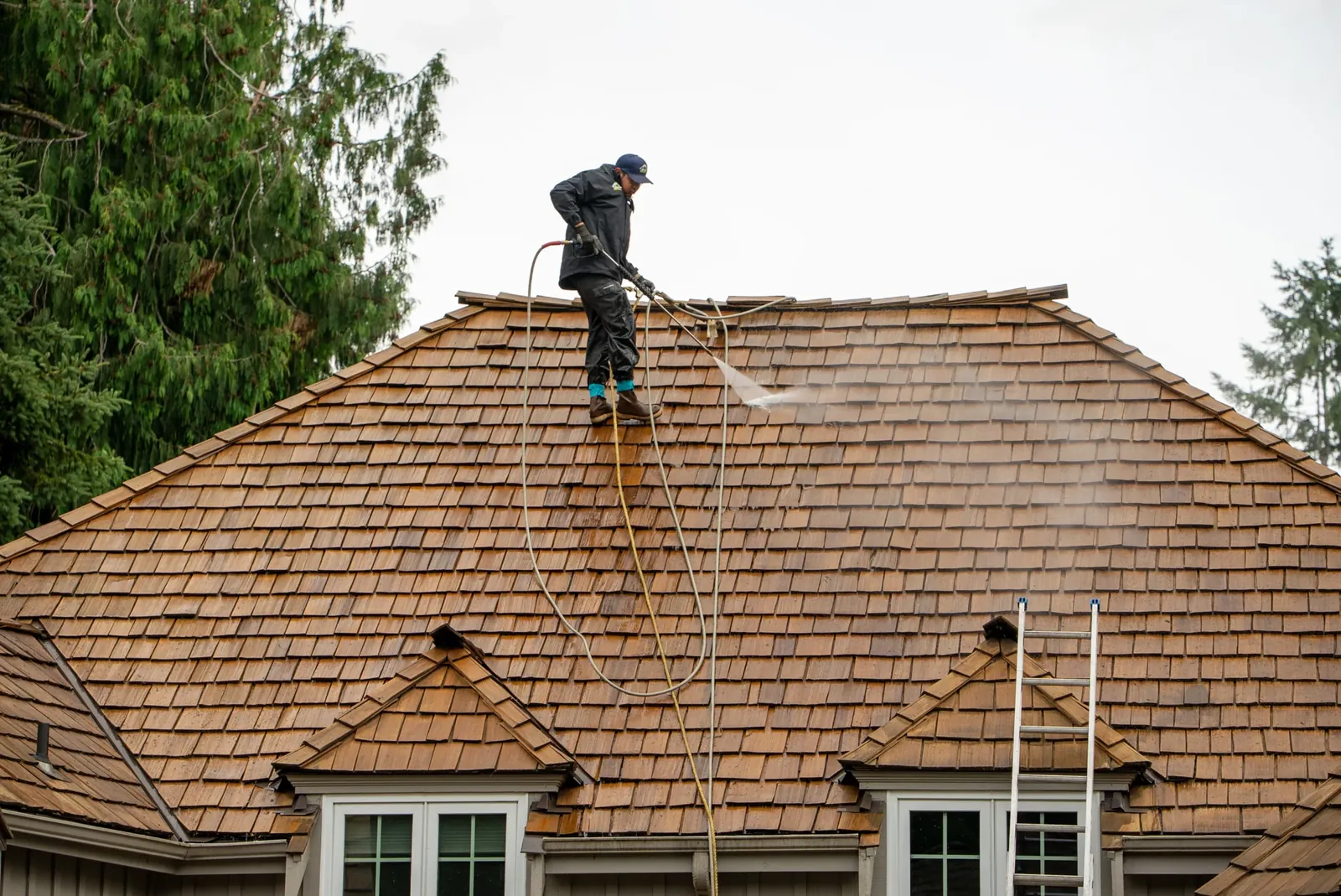 Roof after replacement