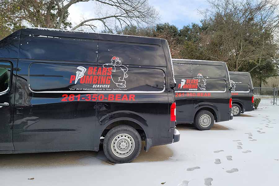 Bear's Plumbing crew