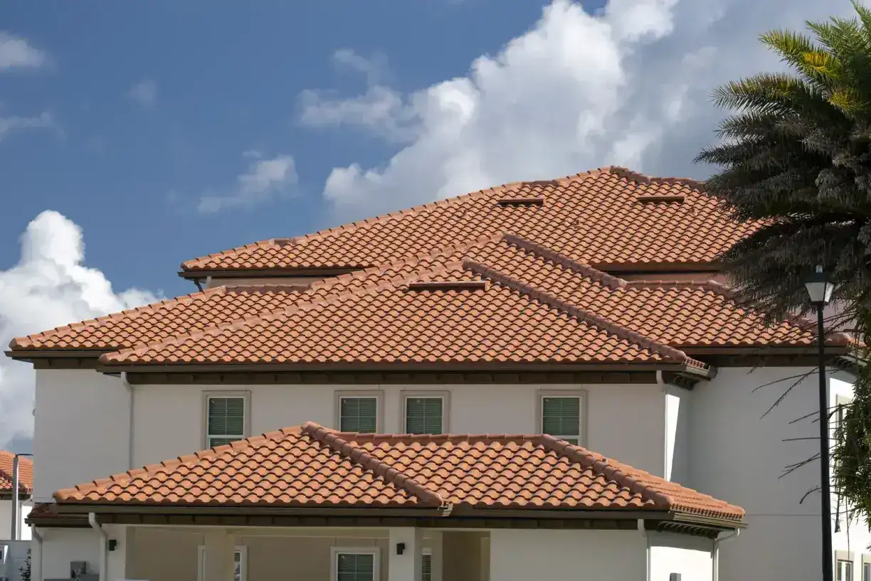 Tile roofing