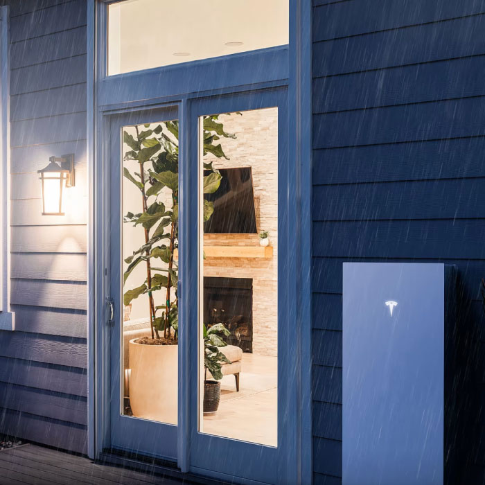Solar battery installation